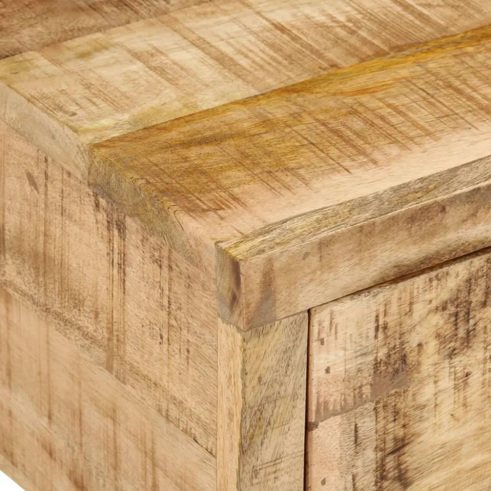 tömör mangófa TV-állvány (118-200) x 30 x 40 cm