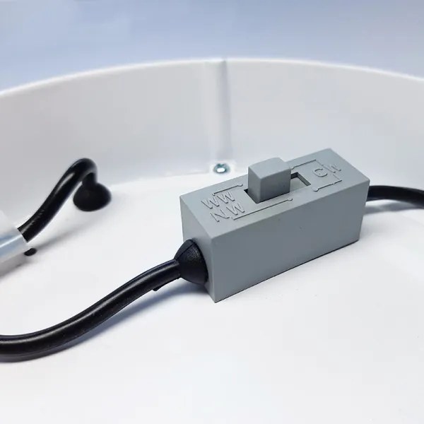 Solight WD174 - LED mennyezeti lámpa LED/24W/230V 3000/4000/6000K átm. 30 cm fehér