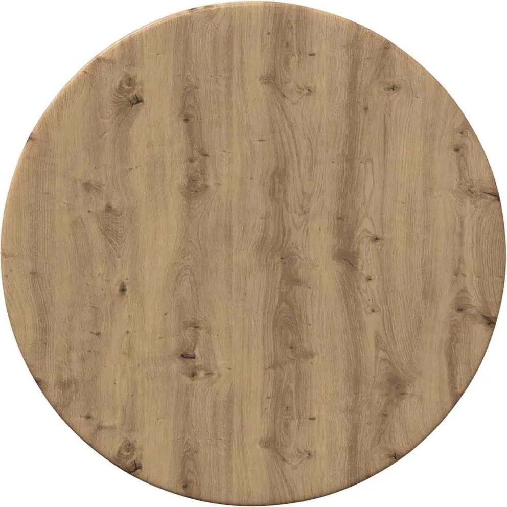 vidaXL Asztallap kézműves tölgy 30 x 30 x 1,5 cm Faanyag