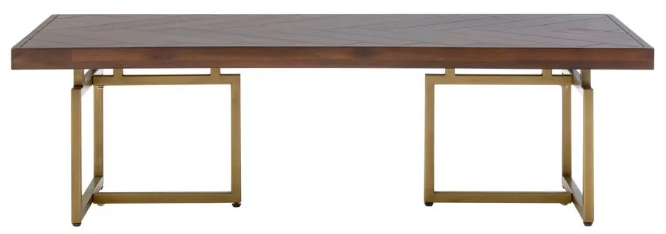 Barna kerek dohányzóasztal 60x120 cm Brando – Premier Housewares