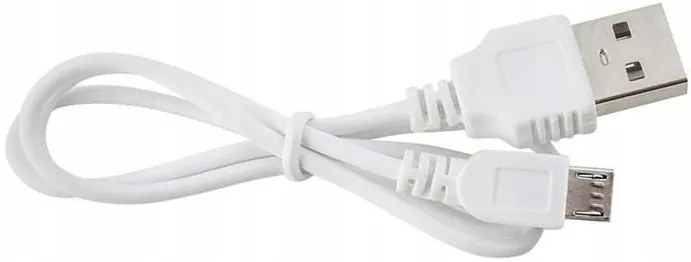 Állítható, akkumulátoros asztali lámpa, 18 LED, fehér (5013)