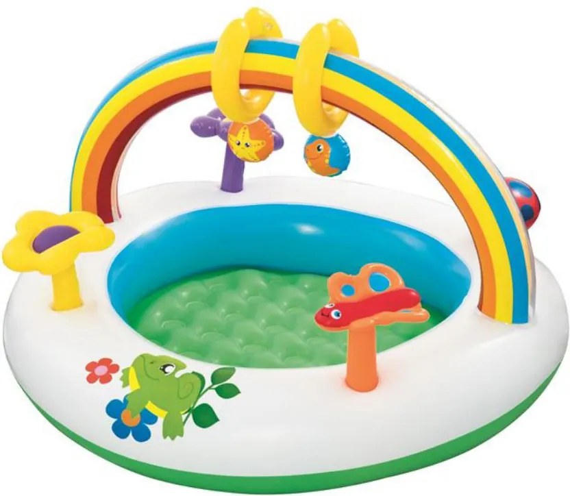 Szivárványos játszóközpont 91 x 56 cm