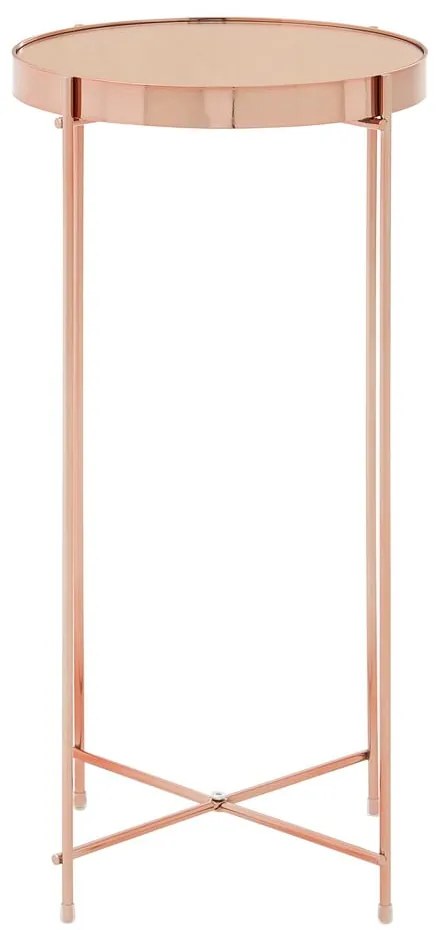 Kerek tárolóasztal üveg asztallappal ø 33 cm Allure – Premier Housewares