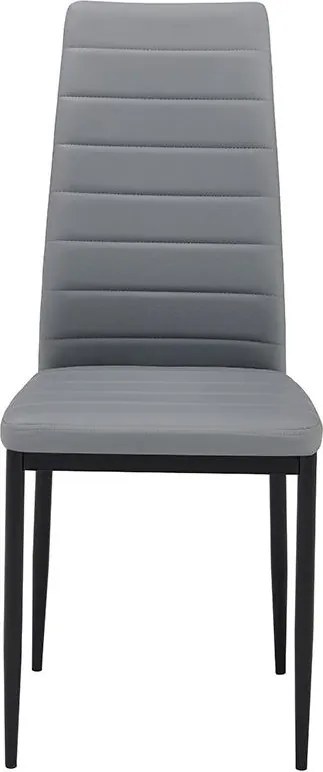 Catini Austin Étkezőgarnitúra 4x szék + asztal - Szürke