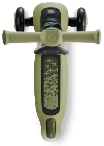 KINDERKRAFT - Gyermek roller 2in1 HALLEY Grassland