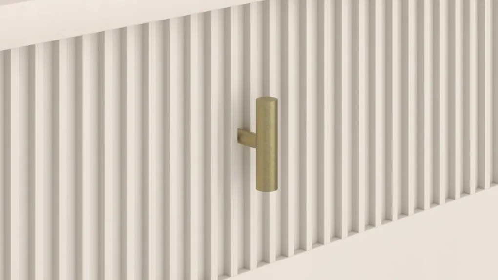 Komód MAGGIORE MA03 3 ajtó/3 fiók kasmír/arany