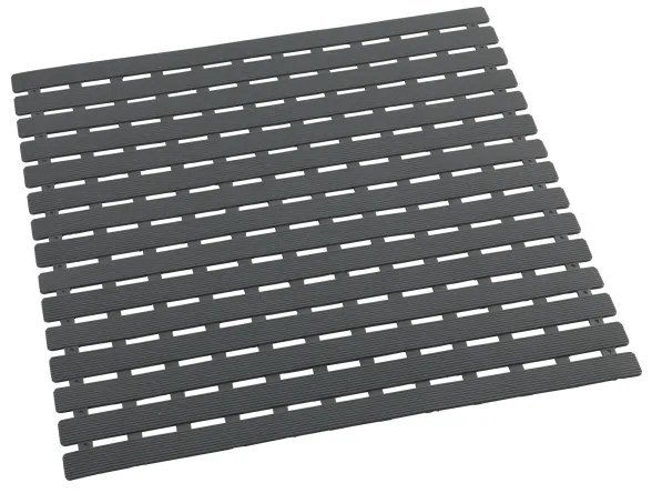 WENKO 23125100 - ARINOS zuhanyszőnyeg 54x54 cm szürke/szürke