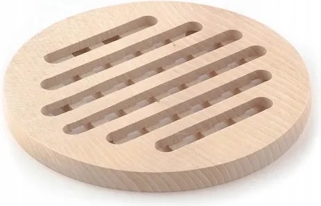 Kolimax fa konyhai vágódeszka kerek, lyukas, 19,5 x 1,6 cm