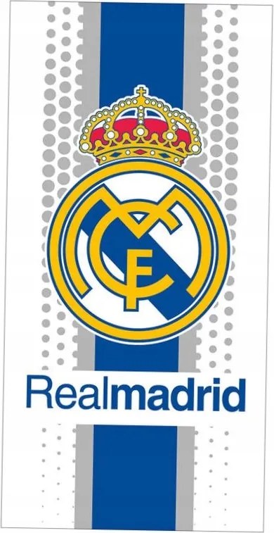 Real Madrid szurkolói strandtörölköző 140x70 cm hivatalos klubkollekció