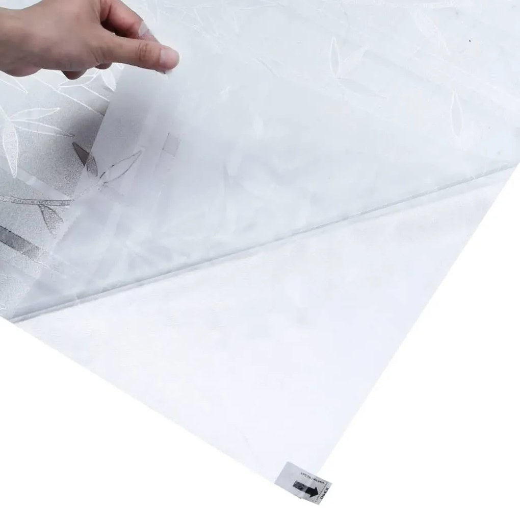matt bambusz mintás PVC ablakfólia 90 x 500 cm