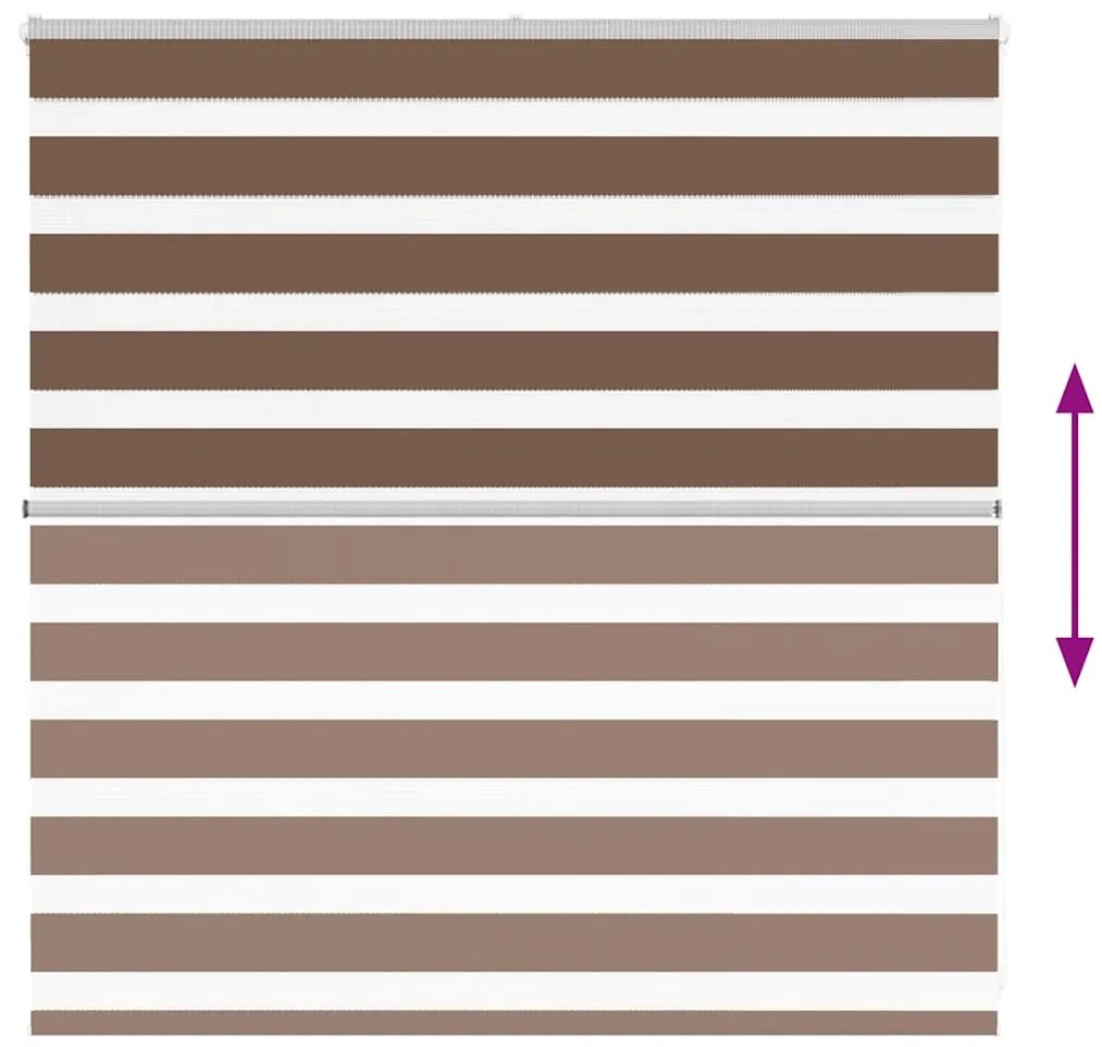 zebrafüggönnyel barna szövetszélesség 145,9 cm poliészter