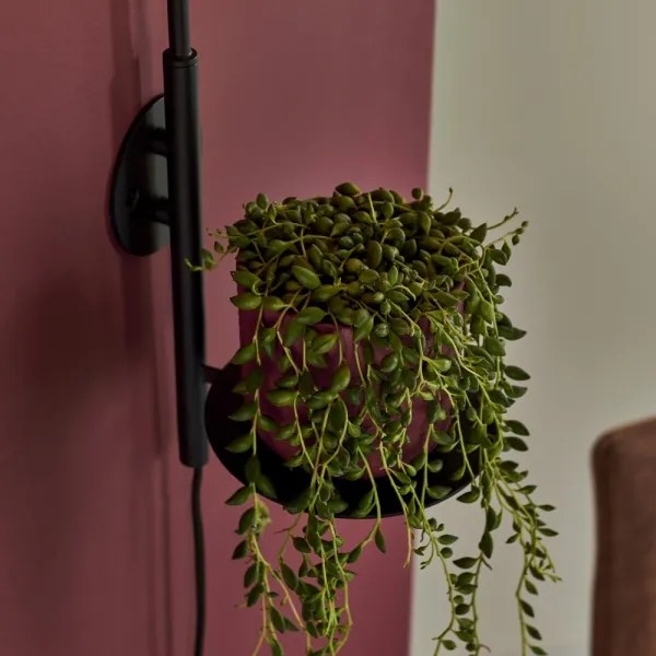 Endon 92726 - HALO fali lámpa 1xG9/3W/230V fekete