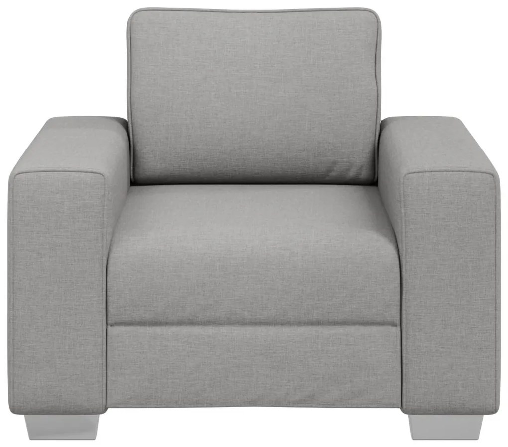 Kanapé párnával Felhős szürke 100 x 77 x 82 cm szövet