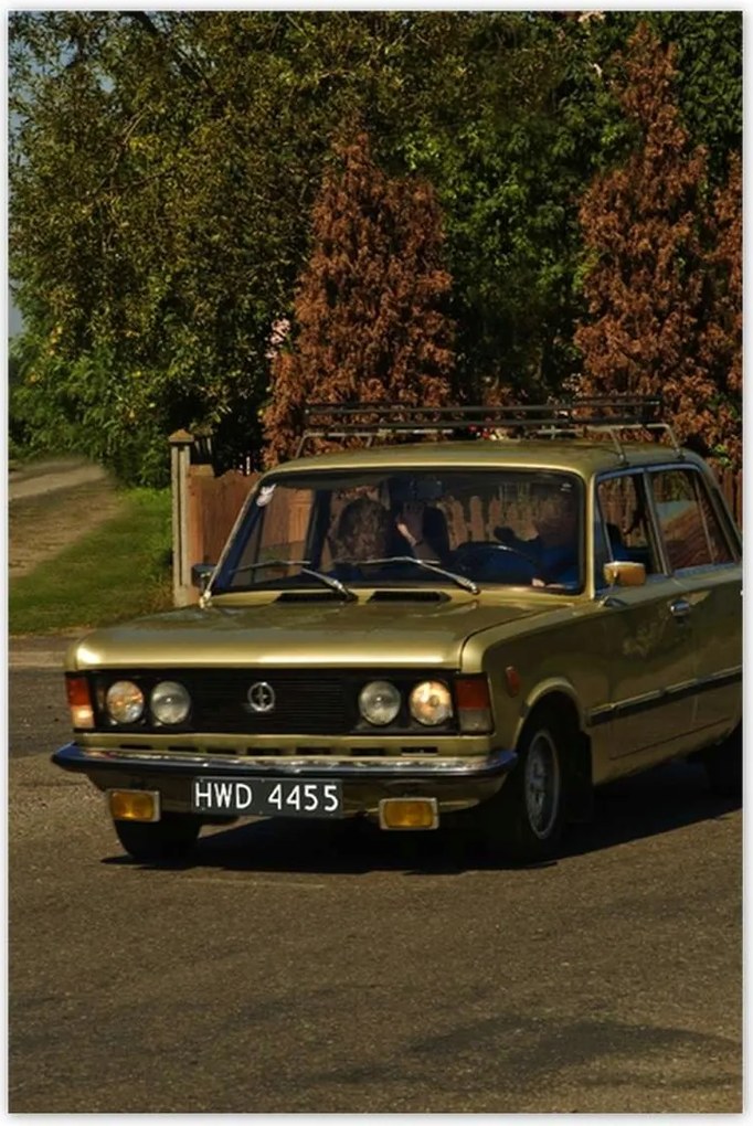 Poszterek 60x90 Nagy Fiat 125P Lengyel