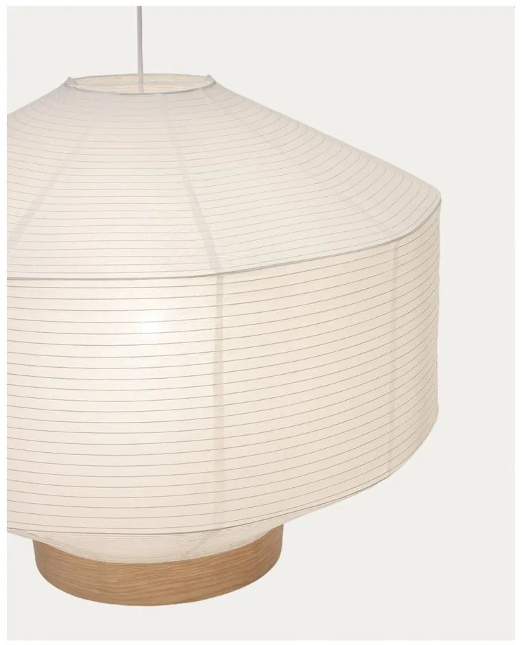 Fehér lámpabúra ø 80 cm Hila – Kave Home