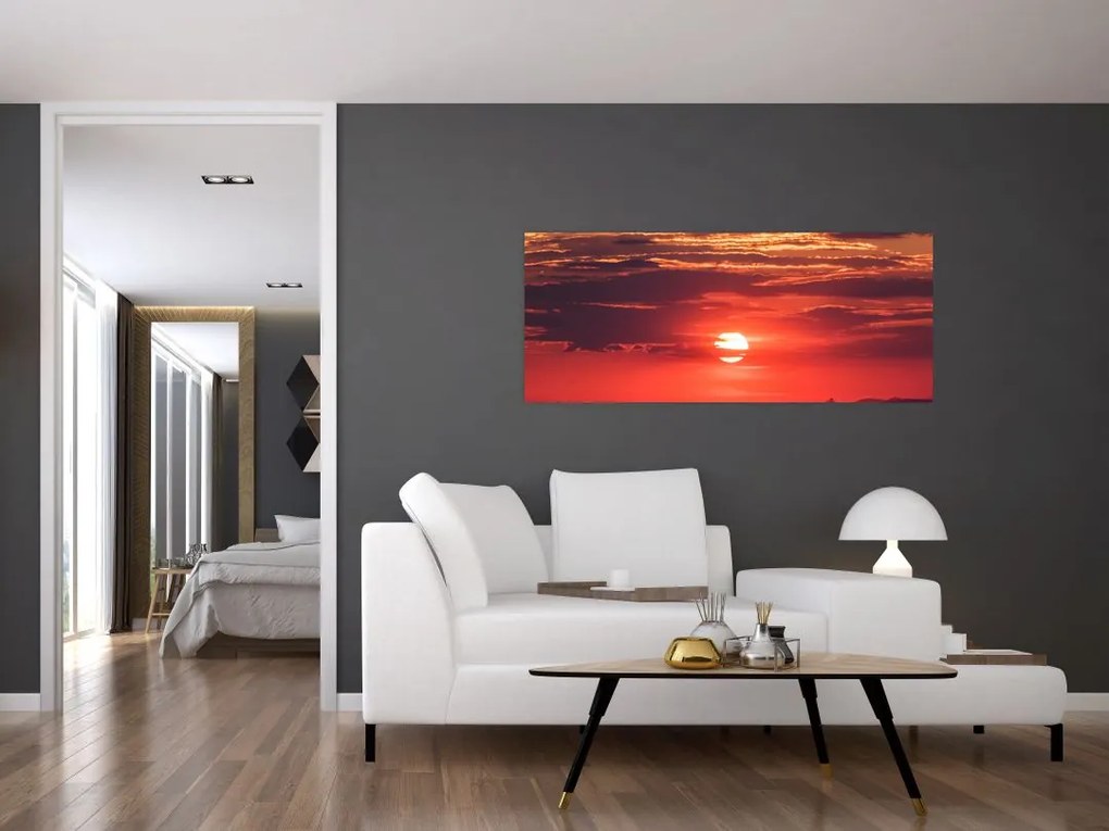 Színes nap képe (120x50 cm)