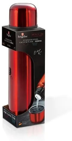 Berlinger Haus Termosz burgundi metál vonal, 1 l