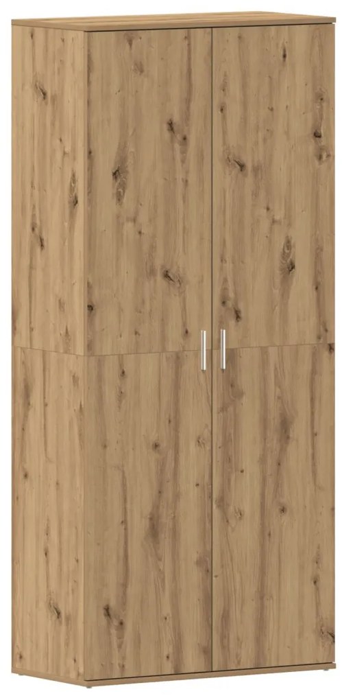 Cipőszekrény Tölgy 80x39x180 cm Mérnök által tervezett fa