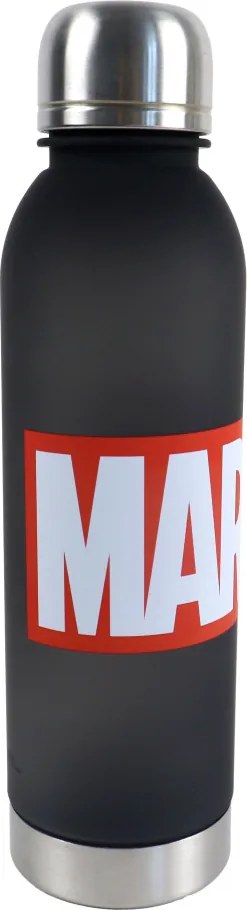 Marvel Black műanyag kulacs csavaros kupakkal 750 ml