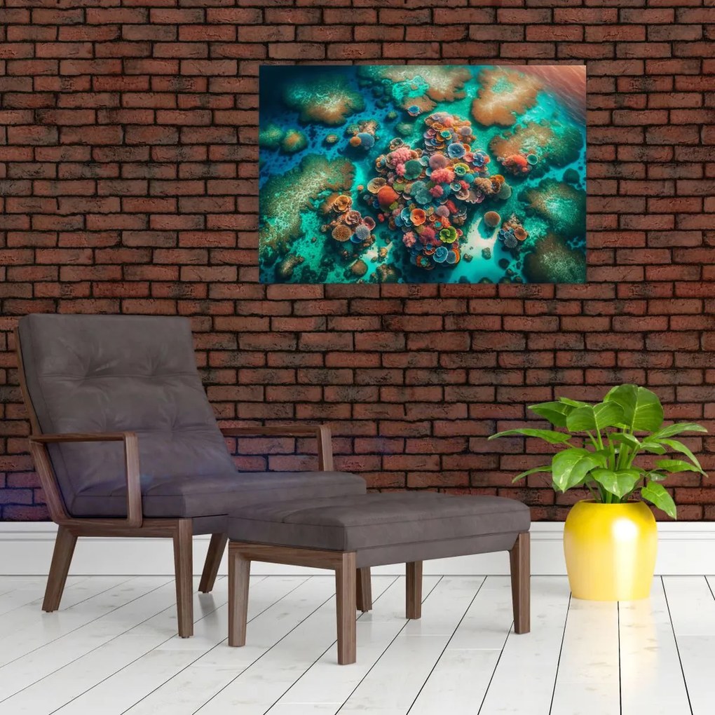 Kép - Kilátás a tengerre (90x60 cm)