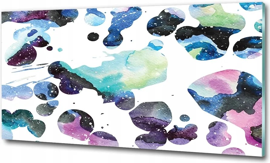 Fotó-kép edzett üveg Színes minta 100x70