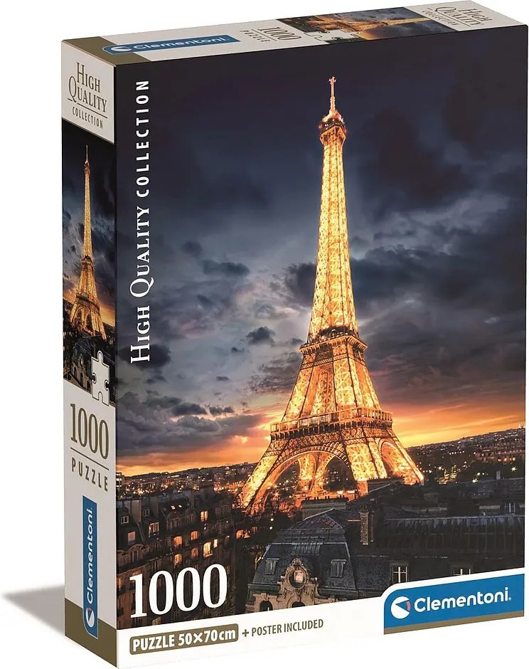 Párizs Tour 1000 db-os puzzle Clementoni