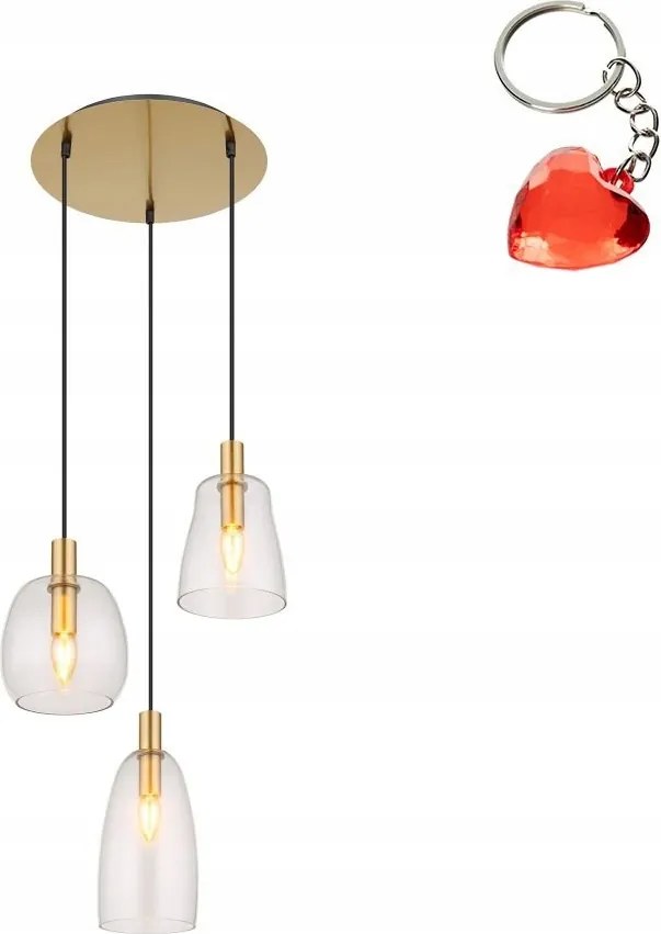 Garri függőlámpa 15789-3HM Globo