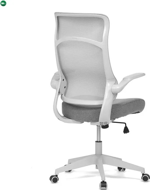 Szürke Hálós Irodai Szék, Hinta Mechanikával. KA-A182 GREY