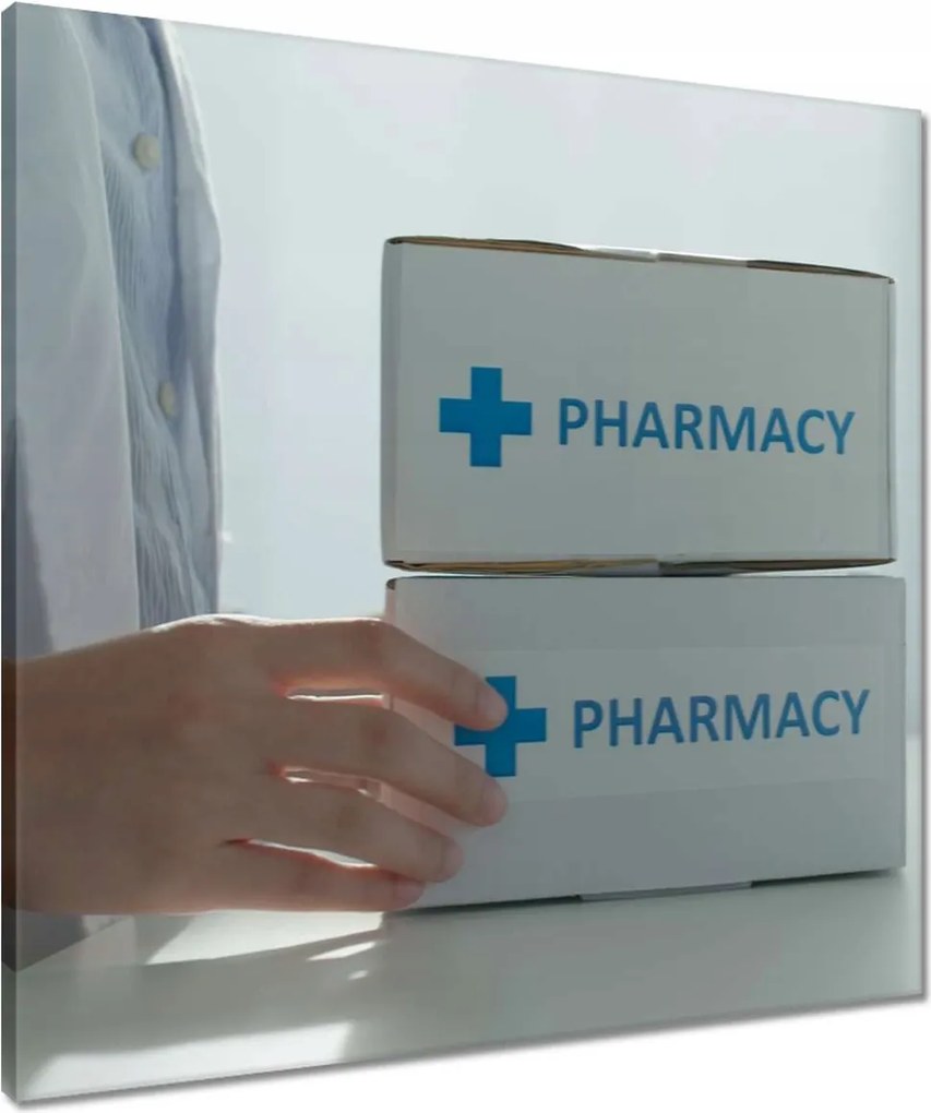 Vászonkép 60x60 Orvosi ellátás szett