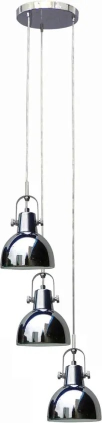 Zuma Line CANDE TS-140123P-CH Függőlámpa 3x60W/E27 IP20