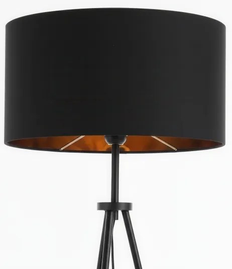 Állólámpa 1xE27/40W/230V fekete