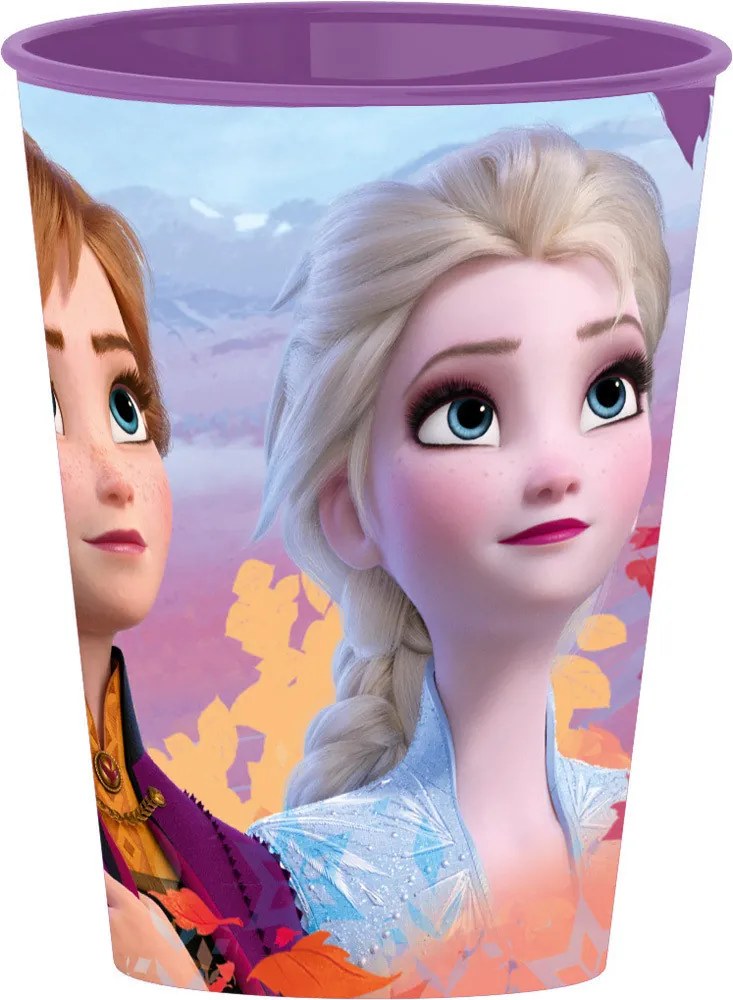 Disney Jégvarázs Purple műanyag pohár 260 ml