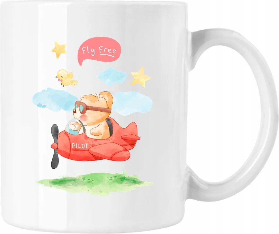 Bögre Maci Kedves Gyerek Fehér 330ml