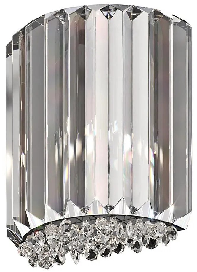 Zuma Line W0360-01A-B5AC - Kristály fali lámpa PRINCE 1xG9/42W/230V