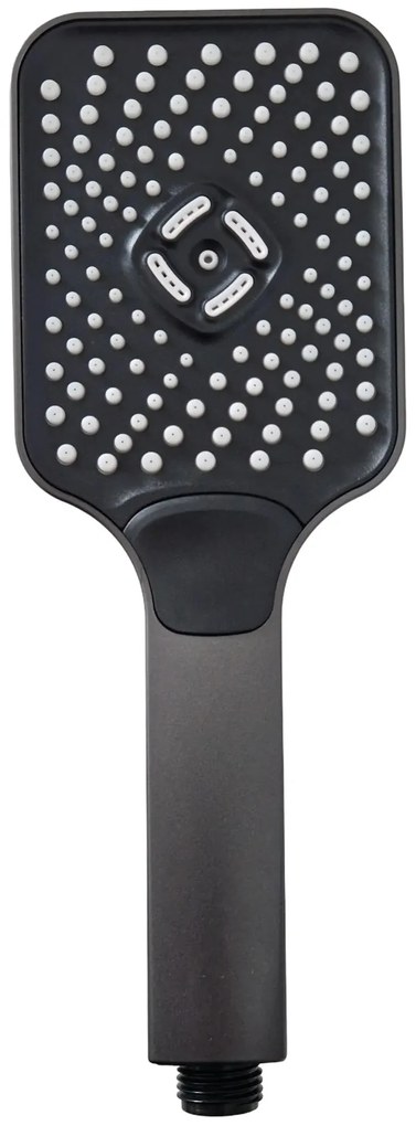 Caldo Freddo Blackspirit zuhanyszett - 3 funkciós zuhanyfejjel - GUNMETAL - fegyverszürke