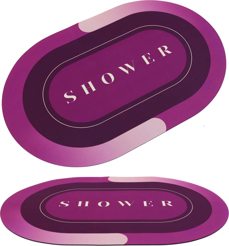 Fürdőszobaszőnyeg Gyorsan Száradó Csúszásgátló Szőnyeg 40X60 cm