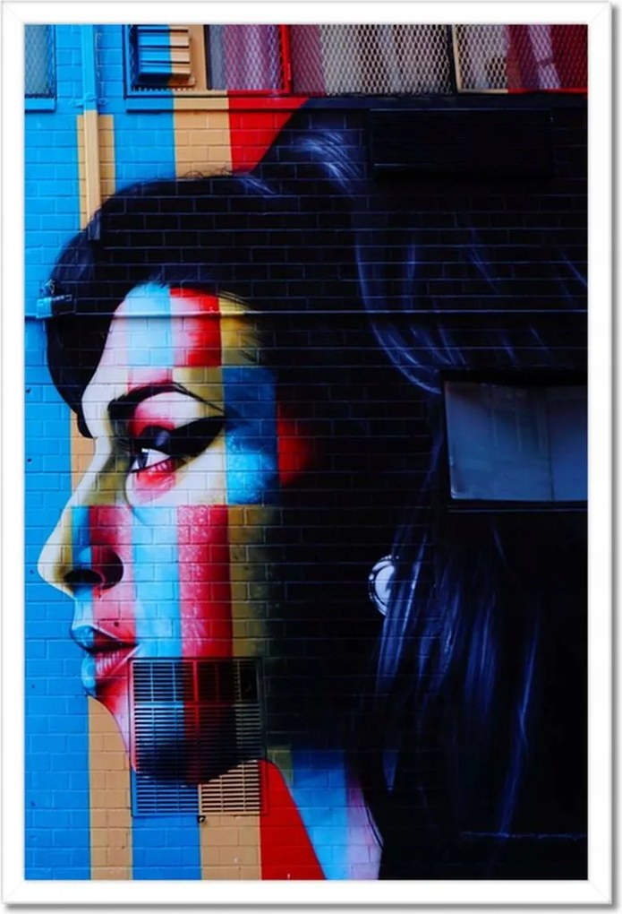 Poszterek keretben 40x60 Graffiti Utcaművészet