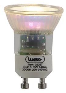 GU10 LED lámpa 35mm 2W 140 lm 3000 K