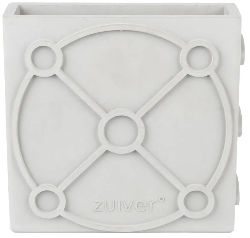 Világosszürke beton váza Graphic – Zuiver