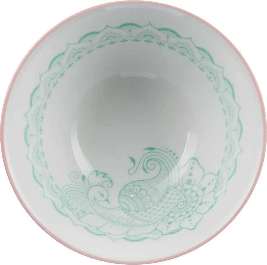 ORNAMENTS tálka 240 ml, halványzöld