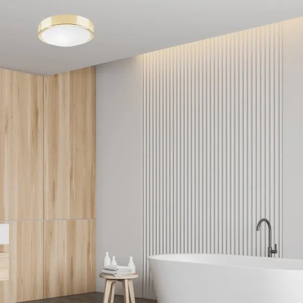 Mennyezeti lámpa JONAS 1xE27/60W/230V á. 26 cm arany