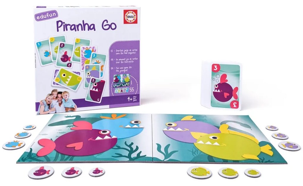 Educa A Piranha játék