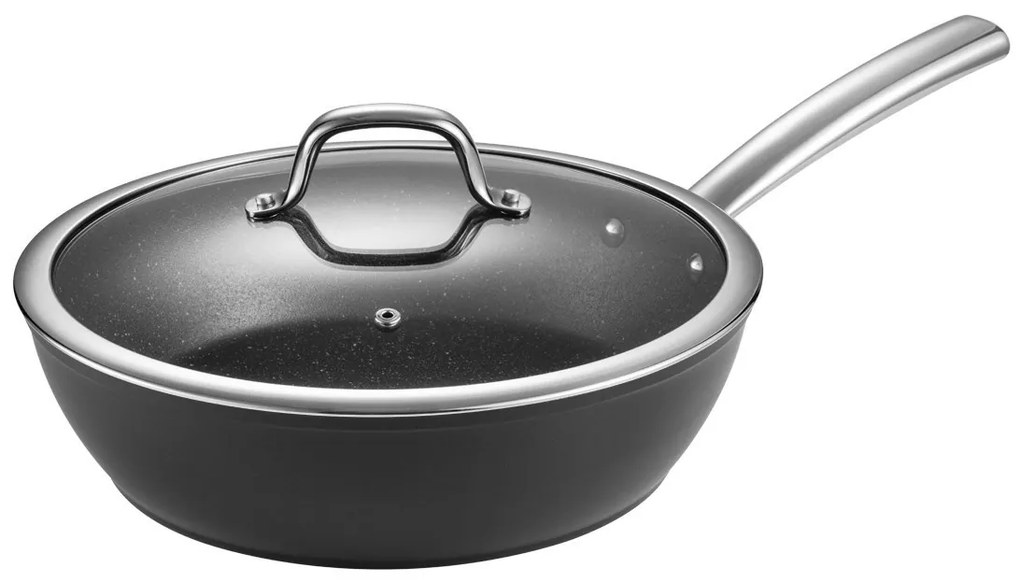 Tescoma PRESIDENT mély serpenyő fedéllel, átmérő28 cm
