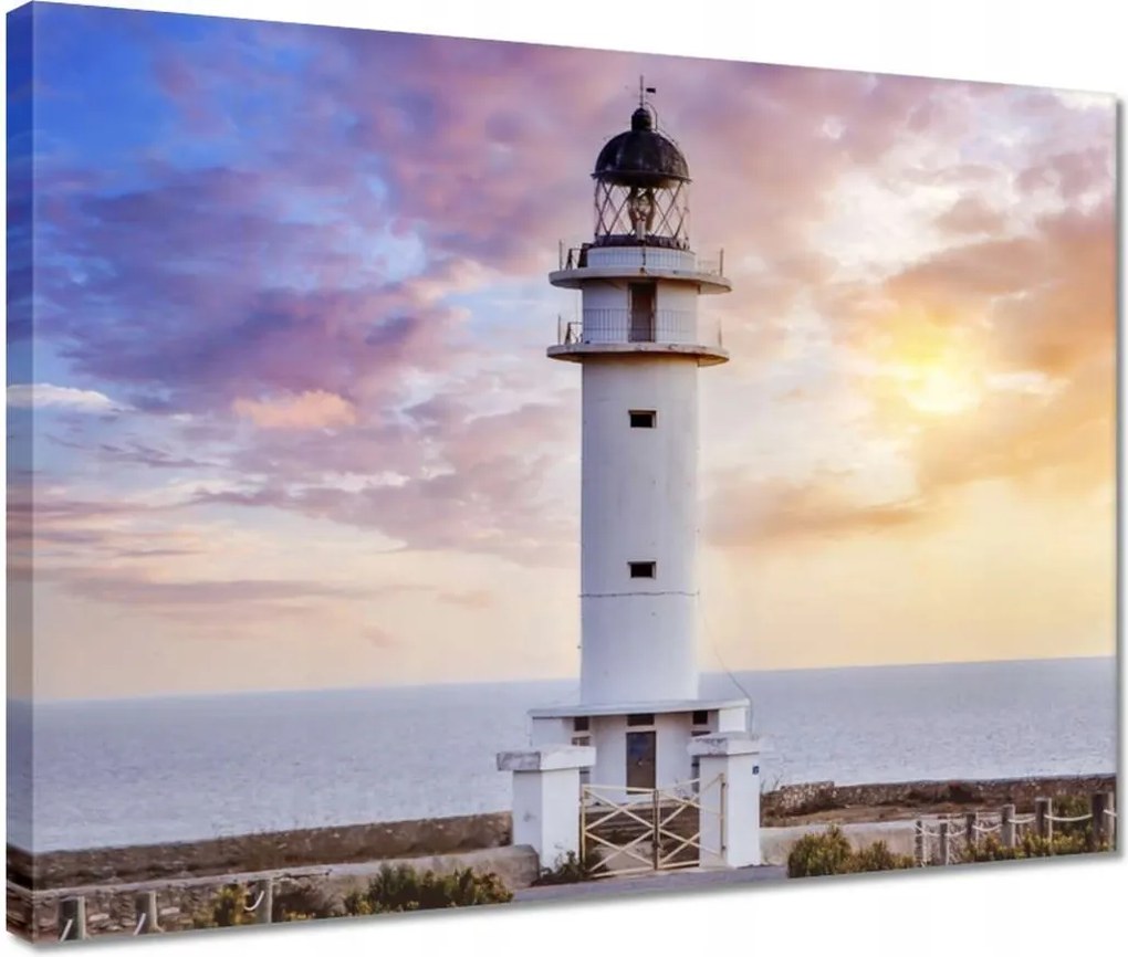 Vászonkép 40x30 Lámpás naplemente