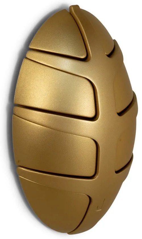 Aranyszínű fali műanyag akasztó Bug – Spinder Design