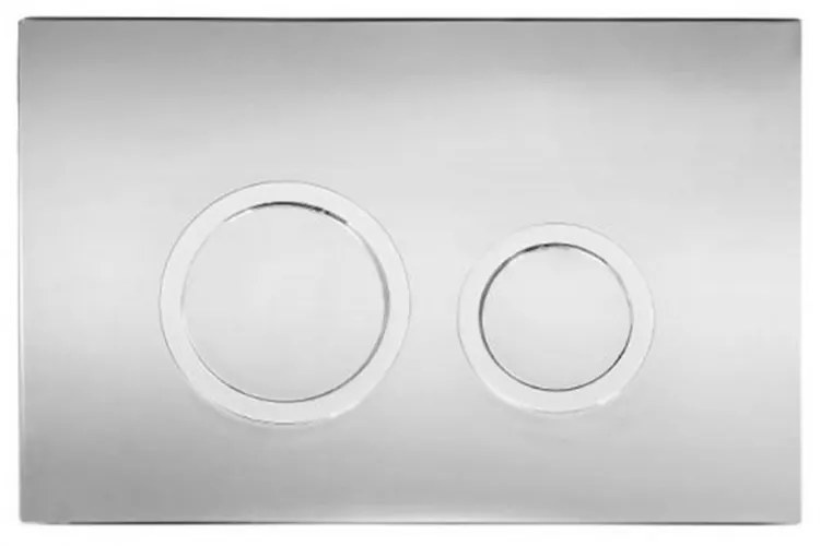 Round WC tartály nyomólap kerek gombbal