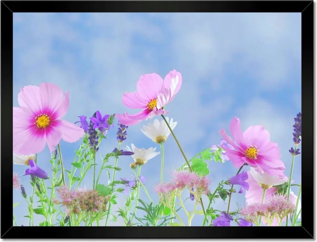 Poszterek keretben 40x30 Finom virágok