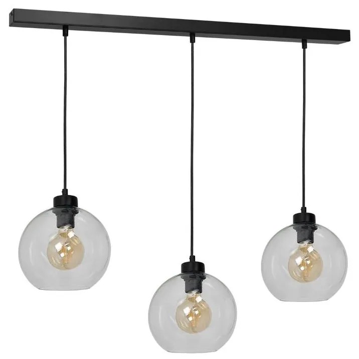 Csillár SOFIA 3xE27 / 60W / 230V átlátszó