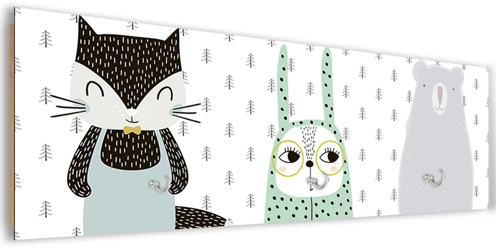 Gario Fali fogas Állatok gyerekeknek Méret: 118 x 40 cm