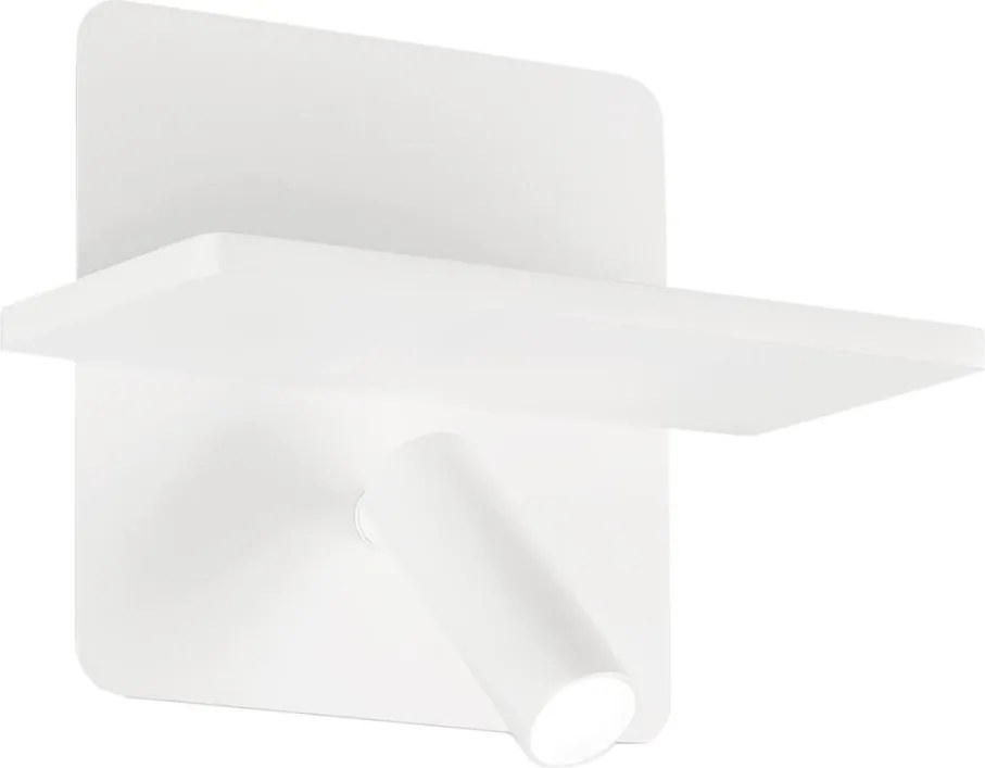 Ideal Lux - LED fali spotlámpa PIANO LED/10W/230V CRI 90 USB fehér